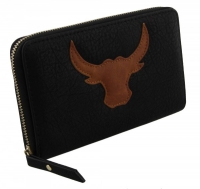 Buffalo wallet zwart/bruin