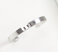 Quote armband 6 mm