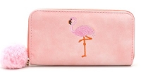 Flamingo portemonnee pink