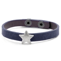 Armband star dark blue