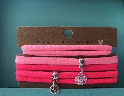 Ibiza armband pink mandala