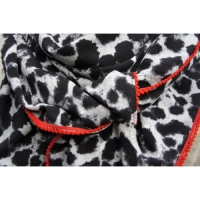 Sjaal leopard rood