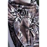 Sjaal zebra bruin