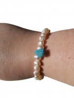 Zoetwaterparel armband